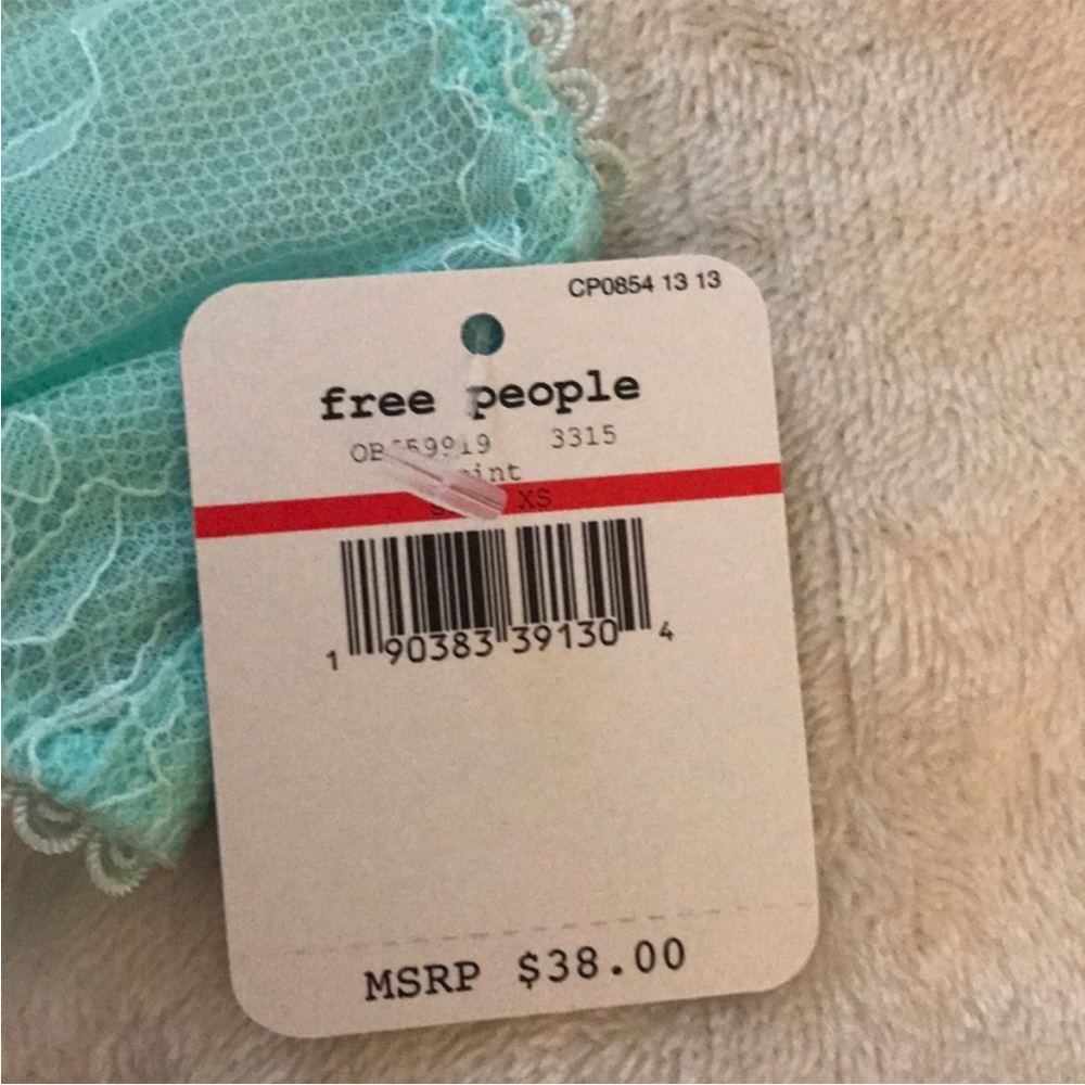 Free People Lace Bralette in Light Blue - Picture 6 of 7